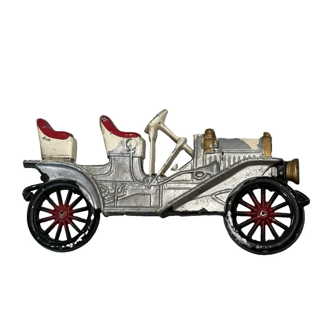 Vintage 1910 Buick Cast Metal Wall Plaque Antique Automobile Car Decor EUC
